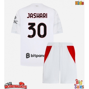 AC Milan Ardon Jashari #30 Replica Away Stadium Kit for Kids 2026-27 Short Sleeve (+ pants)